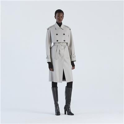 K14707| Detachable Trench Coat