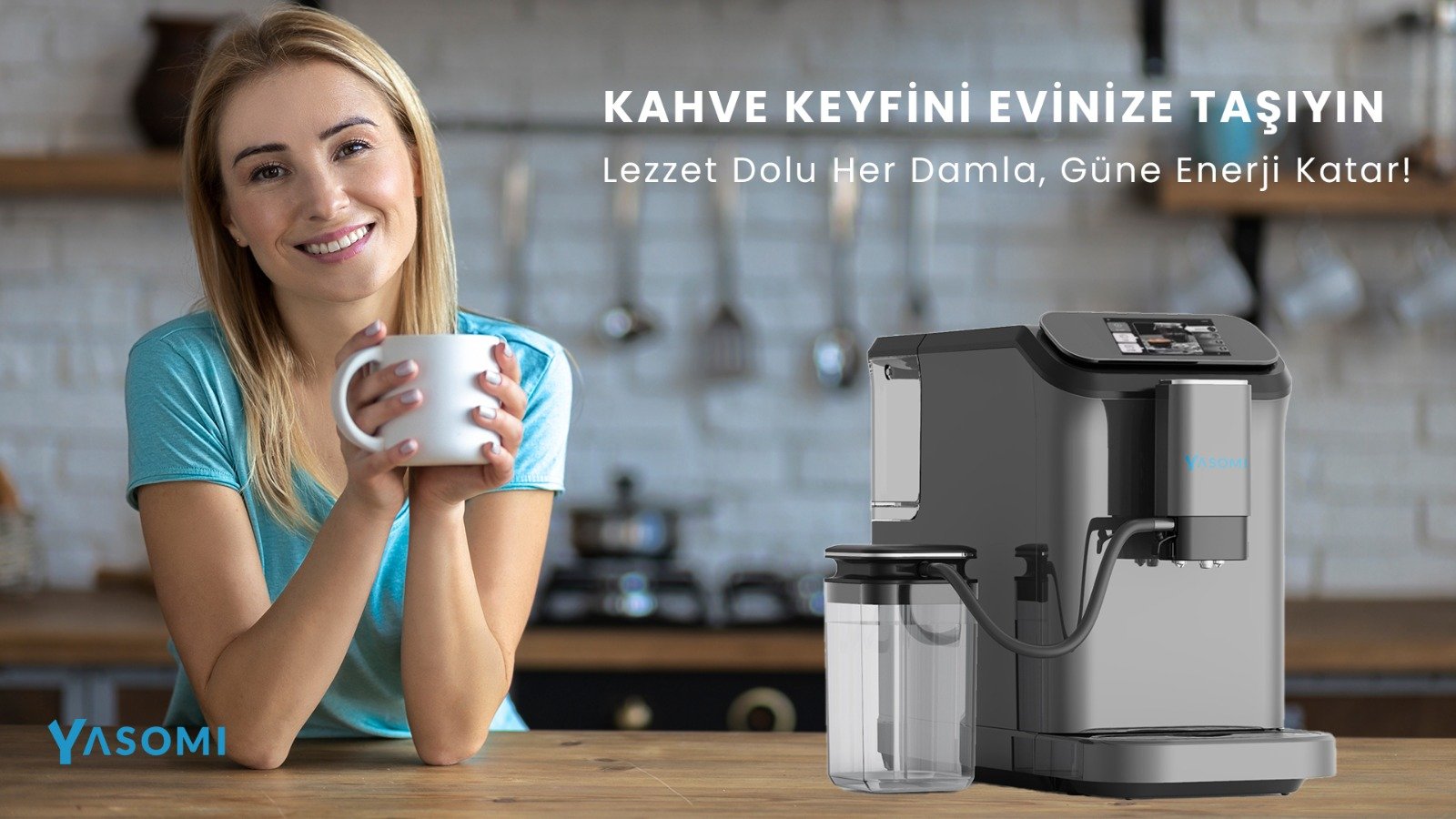 Kahve Tutkunlarına Özel: Yasomi Brewsta ile Her An Mükemmel Kahve
