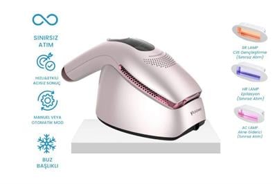 Yasomi Ai99 Pro Pembe Buz Başlıklı Cilt Gençleştirme Ve Akne Giderici Sınırsız Atım Ipl Epilasyon