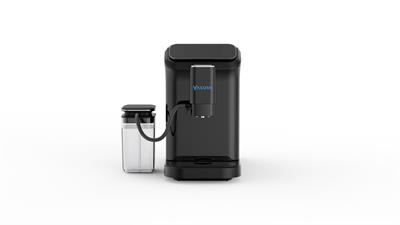 Yasomi Brewsta WS-D5 Çelik Kahve Öğütücülü, Süt Köpürtücülü, Dokunmatik Ekranlı Full Otomatik Espresso Makinesi (Siyah)