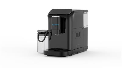 Yasomi Brewsta WS-D5 Çelik Kahve Öğütücülü, Süt Köpürtücülü, Dokunmatik Ekranlı Full Otomatik Espresso Makinesi (Siyah)