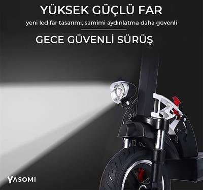 Yasomi S70 Scooter Uyumlu Ön Far