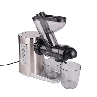 Yasomi JS3108 200W Ters Fonksiyon Paslanmaz Çelik Gövde Slow Juicer Katı Sebze ve Meyve Sıkacağı