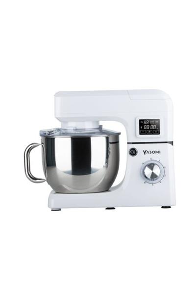 Yasomi Sm 1511bml Led Ekranlı Kıyma Çekme Aparatlı Blender Stand Mikser Mutfak Şefi (Beyaz)
