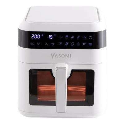 Yasomi Y60 Airfryer 1300w 6 Lt Akıllı Fritöz Beyaz ( Türkiye Garantili)