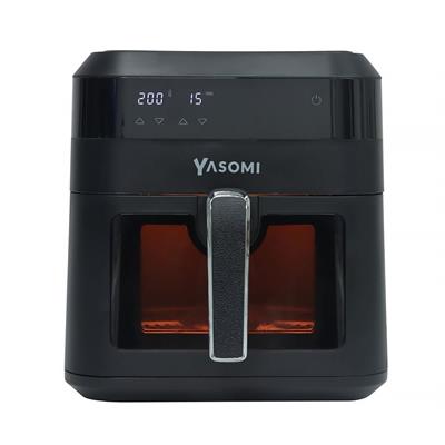 Yasomi Y60 Airfryer 1300w 6 Lt Akıllı Fritöz Siyah ( Türkiye Garantili)