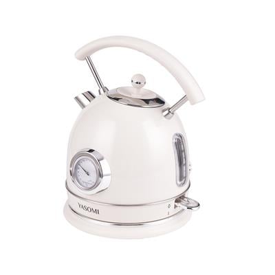 Yasomi YK-823NTSL 2200W 360° Döner Taban Kablosuz Kullanım Retro Su Isıtıcı Kettle