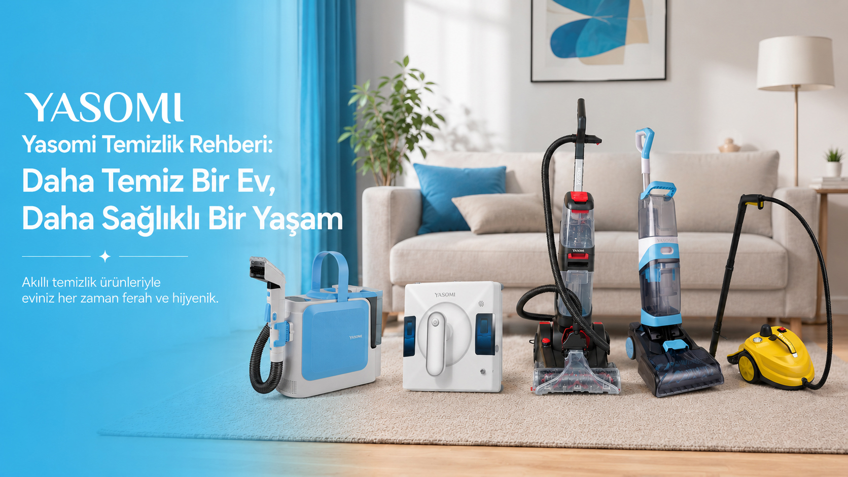 Yasomi Temizlik Ürünleri ile Daha Temiz Bir Ev