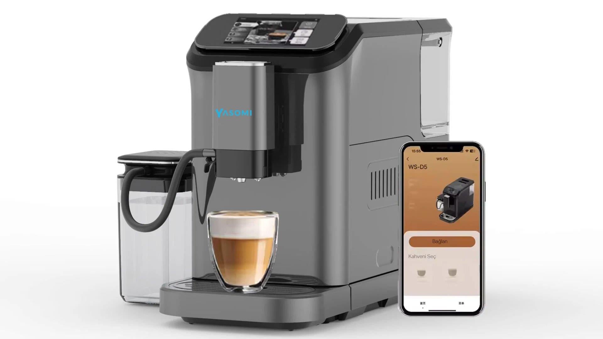 その他 DAM WITM5200II Yasomi Brewsta WS-D5 Full Otomatik Espresso Makinesi | Çelik