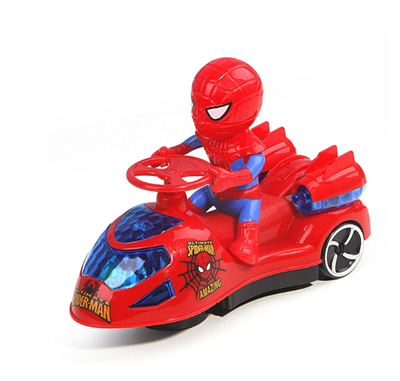 PİLLİ IŞIKLI SPİDER MAN VE ARABA