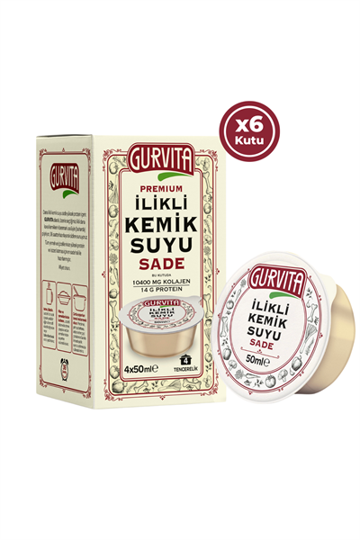 Gurvita Dana İlikli Kemik Suyu Sade 50 ML 24 Adet
