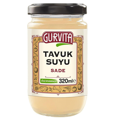 Gurvita Tavuk  Suyu Sade 320 Ml