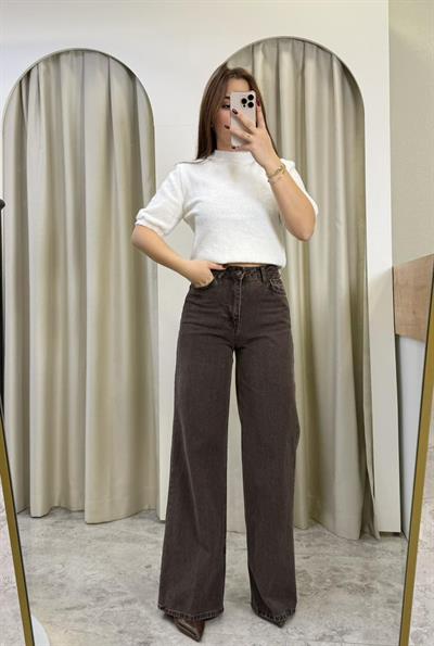 Acı Kahve Wide Leg jean