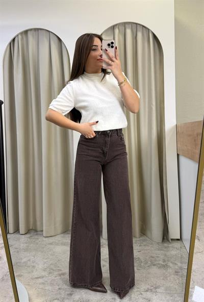 Acı Kahve Wide Leg jean