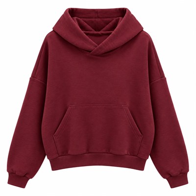 Angel Bordo Arkası Pul Baskılı Sweat