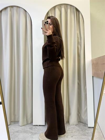 Celina Triko Takım Kahve