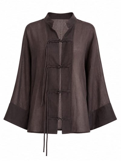 Hammer Kahve Kimono Bluz