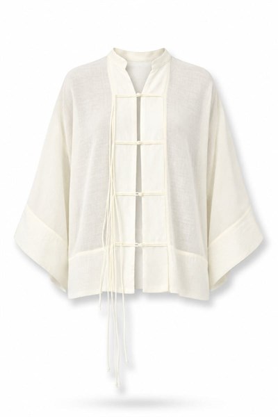 Hammer Krem Kimono Bluz
