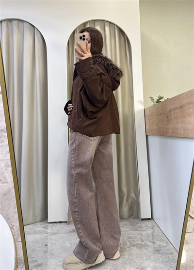 Jasmin Kahve Oversize Trençkot