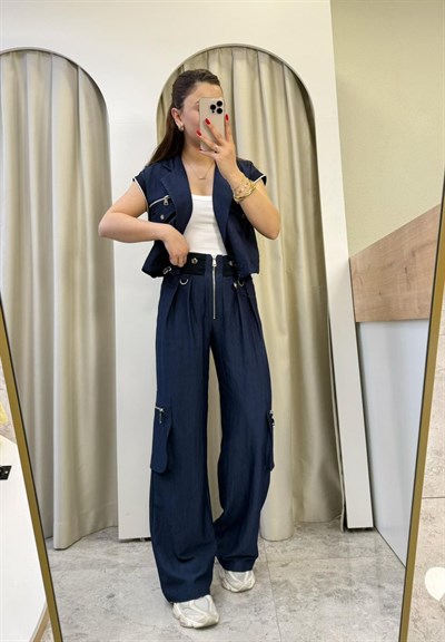 Lucas Lacivert Tasarım Premium Takım 
