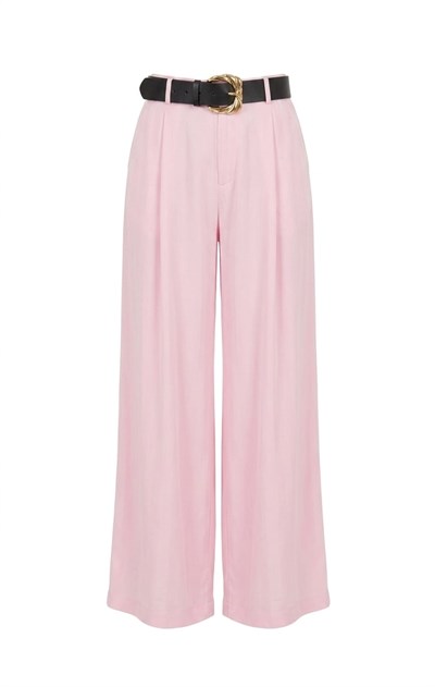 Maleis Pembe Kemerli Tensel Palazzo