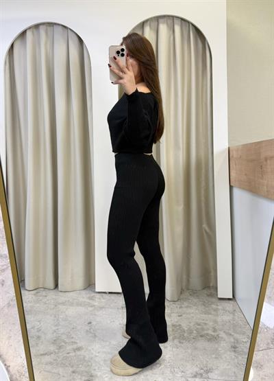 Sale Marka Model Oys Triko Takım-SİYAH