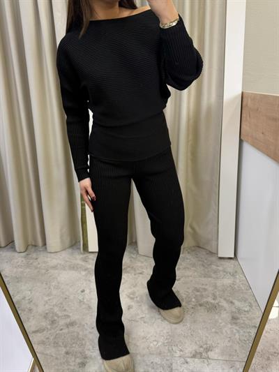 Sale Marka Model Oys Triko Takım-SİYAH