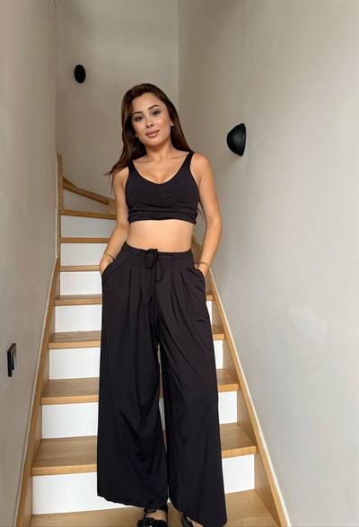 Molane Siyah Oysh Modal Spor Takım
