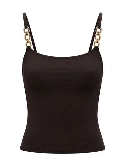 Oria Kahve Gold Tokalı Basic Atlet