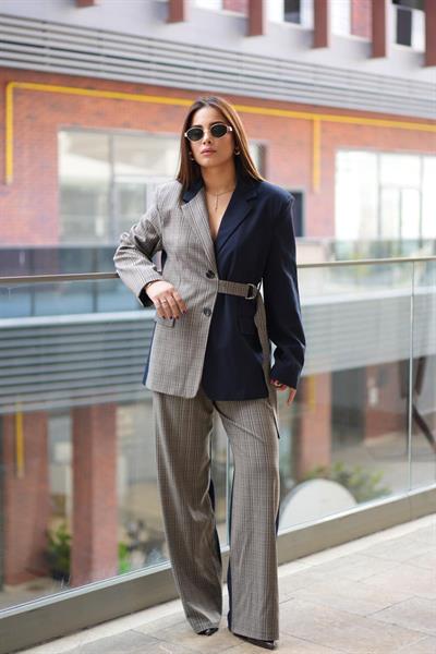 Quzu Tasarım Blazer Takım