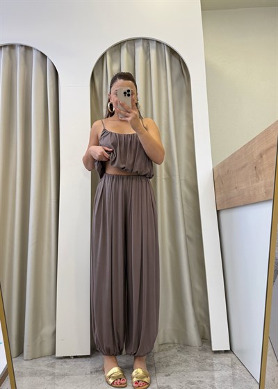 Sies Vizon Premium Şalvarlı Modal Takım