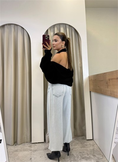 Vex Siyah Triko Bolero Takım