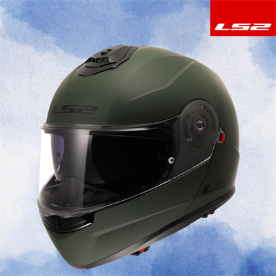 LS2 STROBE 2 MAT YEŞİL KASK