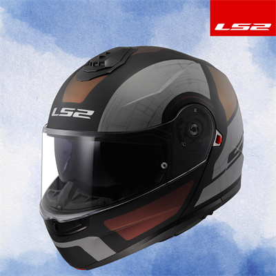 LS2 STROBE 2 ORION M.SİYAH-MOR-MAVİ KASK