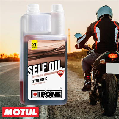 Ipone SELF OIL 2T STRAWBERRY 1L (Çilek Kokulu)