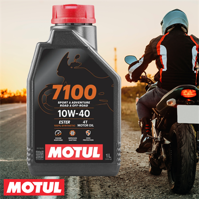 Motul 7100 4T 10W40 1 LT Motosiklet Yağı