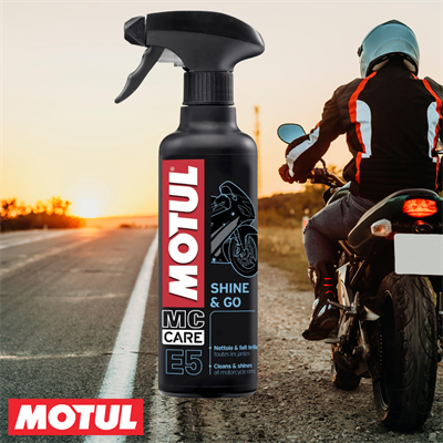 Motul E5 Shine & Go Sprey 400 ML Hızlı Cila
