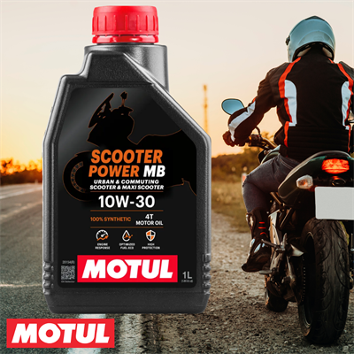 Motul Scooter Power 4T 10W30 MB 1 LT Motosiklet Yağı