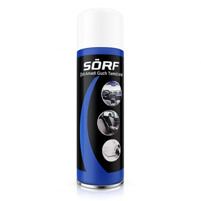 SÖRF Çok Amaçlı Güçlü Temizleyici – Araç, Ev ve Ofis İçin Etkili Temizlik Spreyi (500 ml)