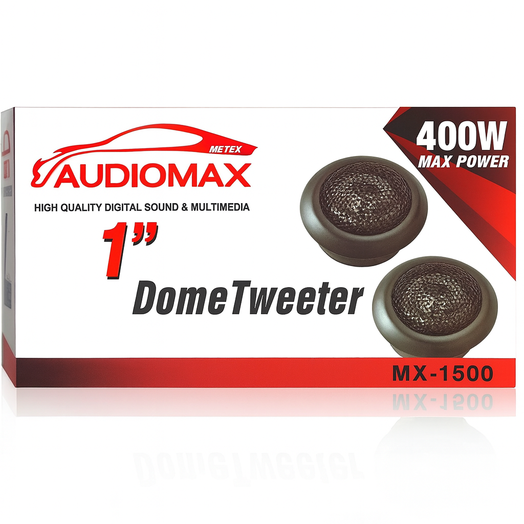 Audiomax MX-1500 Tweeter – 150 Watt Yüksek Ses Kaliteli Araç Tiz