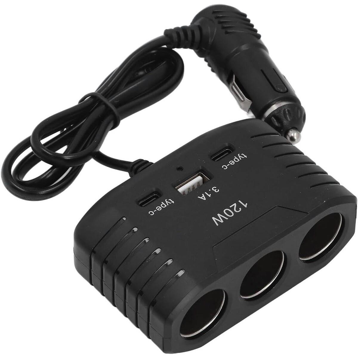 yk 様 YK Desing 3'lü Çakmak Çoğaltıcı USB Girişli 12/24V – Araç Şarj