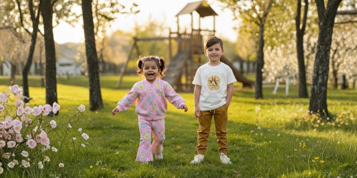 İlkbahar Çocuk Modasında Pastel Rüzgarları: Mdyool ile Renkli ve Sağlıklı Bir Başlangıç