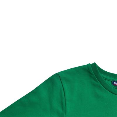 1–14 Yaş Yeşil Basic Uzun Kollu T-Shirt