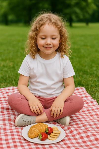 3 Ay–2 Yaş Kız Çocuk Gül Kurusu Modal Kumaş Tayt