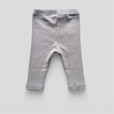 3 Ay–2 Yaş Yumuşak ve Rahat %100 Modal Açık Gri Bebek Tayt