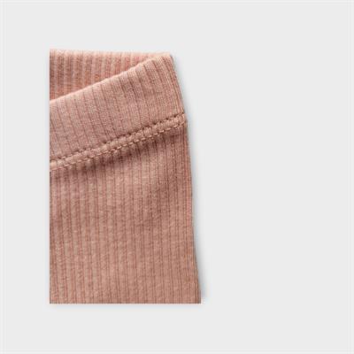 3 Ay–2 Yaş Yumuşak ve Rahat %100 Modal Pembe Bebek Tayt