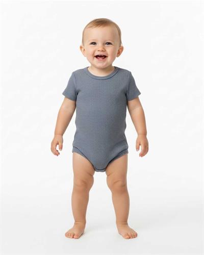 3 Ay–2 Yaş Yumuşak ve Rahat %100 Modal Gri Bebek Yarım Kol