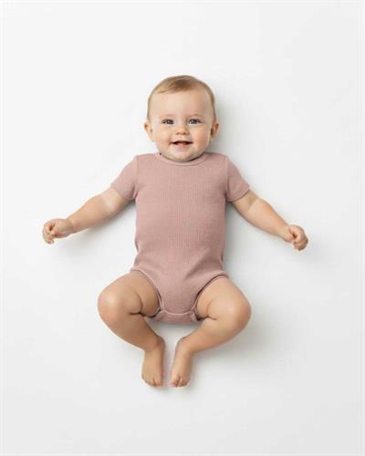 3 Ay–2 Yaş Yumuşak ve Rahat %100 Modal Pembe Bebek Yarım Kol