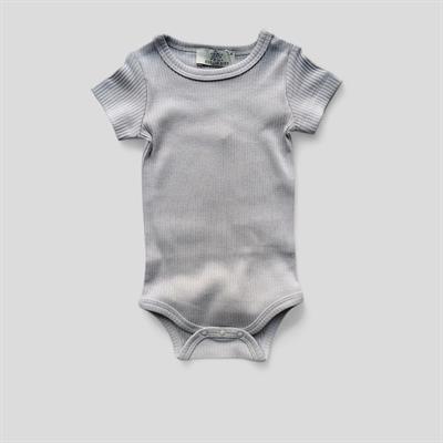 3 Ay–2 Yaş Yumuşak ve Rahat %100 Modal Açık Gri Bebek Yarım Kol