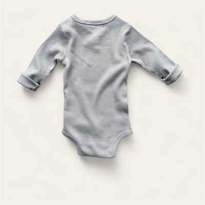 3 Ay–2 Yaş Yumuşak ve Rahat %100 Modal Açık Gri Bebek Uzun Kol